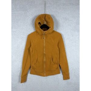 Lululemon Women's Scuba Hoodie Jacket Fools Gold Size 6